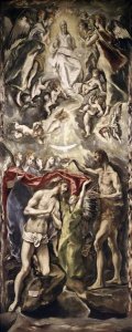 El Greco - Baptism of Christ
