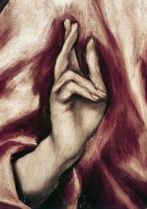 El Greco - The Redeemer - Detail