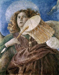 Melozzo da Forli - Music Making Angel With Drum