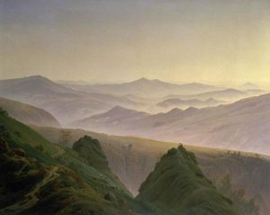 Caspar David Friedrich - Morning in the Mountains