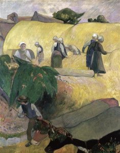 Paul Gauguin - Haystacks