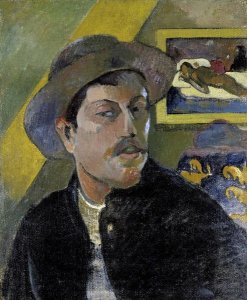 Paul Gauguin - Portrait of the Artist, (Portrait de l'Artiste) (i)