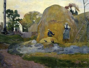 Paul Gauguin - The Yellow Haystacks (Les Meules Jaunes)