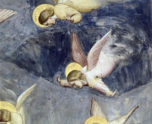 Giotto - Lamentation (Detail)