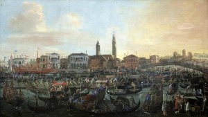 Joseph Heintz - Boats In Murano