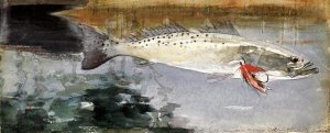 Winslow Homer - Mrs. R. H. Watts' Trout