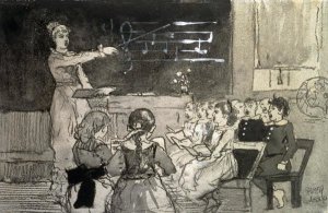 Winslow Homer - The Music Lesson