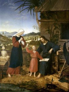 John von Leonardshof - Christ In The Carpenter Shop