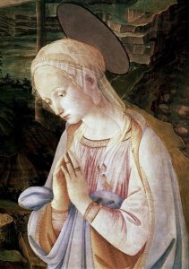Filippo Lippi - Madonna & Child With Angels - Detail