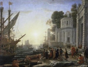 Claude Lorrain - Arrival of Cleopatra