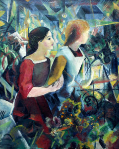 August Macke - Two Girls