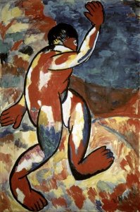 Kazimir Malevich - Bather