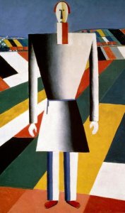 Kazimir Malevich - Farmer In The Field