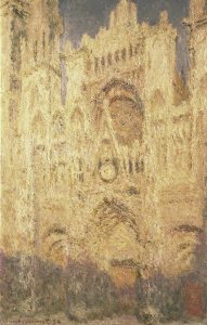 Claude Monet - Rouen Cathedral in the Evening