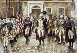 Edward Moran - Washington's Farewell To His Officers