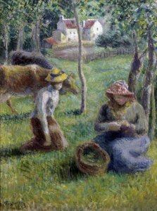 Camille Pissarro - Keeper of the Cows