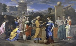 Nicolas Poussin - Eliezer and Rebecca