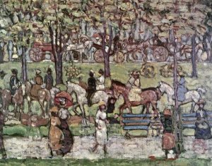 Maurice Brazil Prendergast - Central Park In 1903