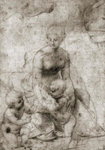 Raphael - Madonna & Child With John