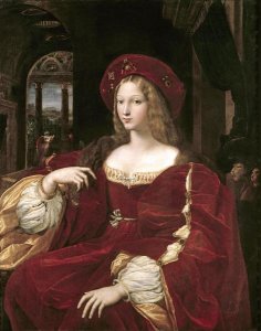 Raphael - Portrait of Joanna of Aragon