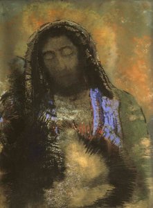 Odilon Redon - Christ of the Sacred Heart
