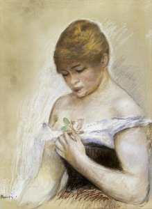 Pierre-Auguste Renoir - Portrait de Jeanne Samary