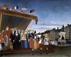 Henri Rousseau - Delivery of Due Reward (La Remise du Prix)