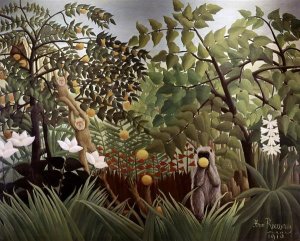 Henri Rousseau - Exotic Landscape