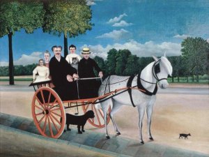 Henri Rousseau - Uncle Junior's Dog Cart