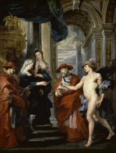 Peter Paul Rubens - The Treaty of Angouleme (Life of Marie de Medici, Queen of France)