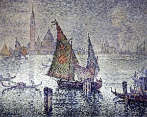 Paul Signac - Venice: The Green Sail