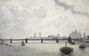 Alfred Sisley - Charing Cross Bridge, London