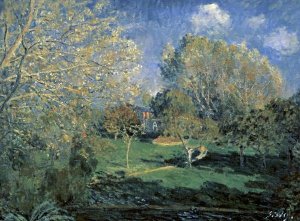 Alfred Sisley - Hoschede Gardens