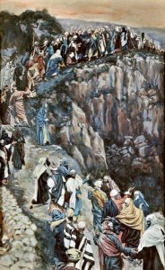 James Tissot - Brow of The Hill Near Nazareth