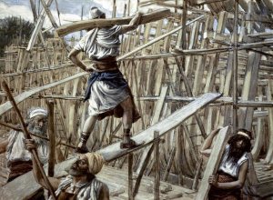 James Tissot - Building of The Ark