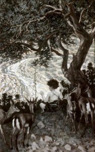 James Tissot - Childhood of John The Baptist