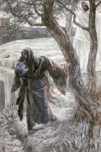 James Tissot - Christ Appears to Mary Magdalene