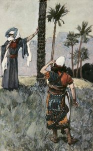 James Tissot - Deborah Beneath The Palm Tree