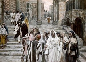 James Tissot - Disciples Admire The Buildings of The Temple