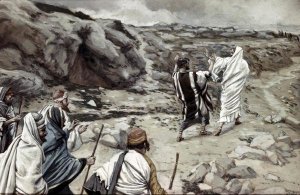 James Tissot - Get Thee Behind Me, Satan