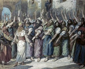 James Tissot - Israelites Declare Vengeance