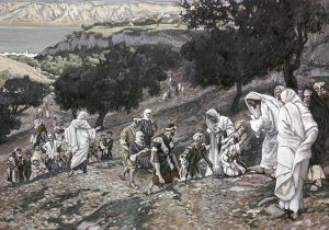 James Tissot - Jesus Healing The Lame & The Blind