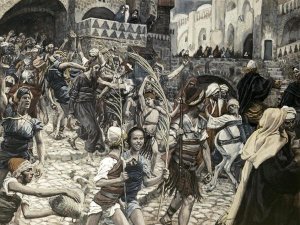 James Tissot - Jesus Led From Caiaphas