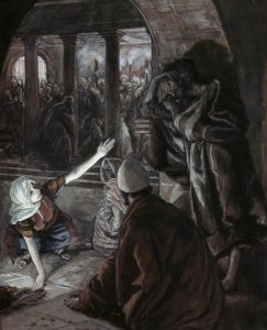 James Tissot - Lord Looked Upon Peter