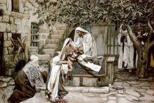 James Tissot - Raising of Jairus's Daughter