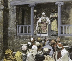 James Tissot - Samuel at Ramah