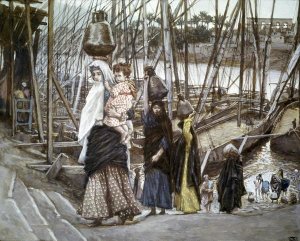 James Tissot - Sojourn In Egypt