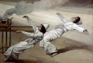 James Tissot - Two Priests Are Destroyed
