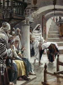 James Tissot - Woman Who Had An Infirmity 18 Years