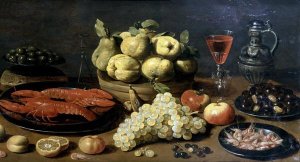 Jacob Fopsen Van Es - Still Life With Seafood